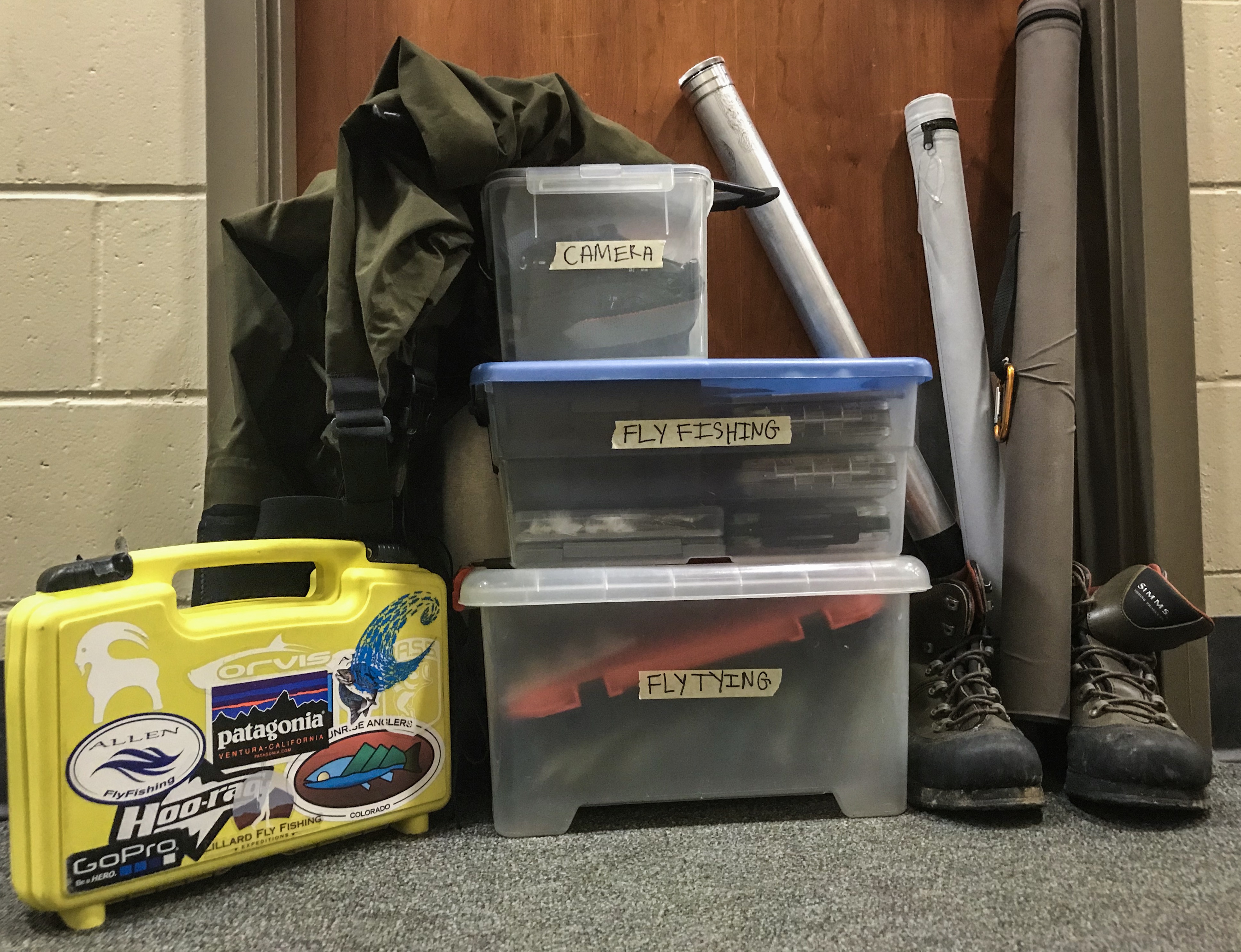 The College Angler: Packin’ It Up